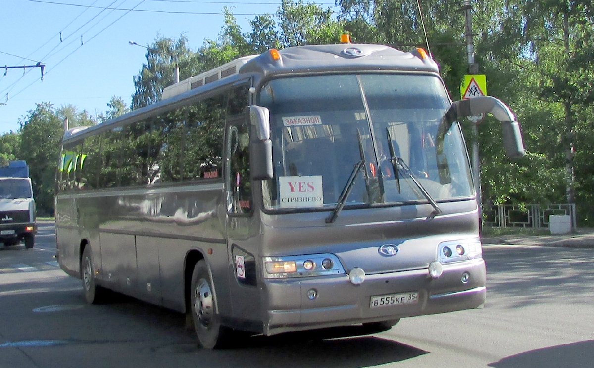 Вологодская область, Daewoo BH119H Royal Special № В 555 КЕ 35