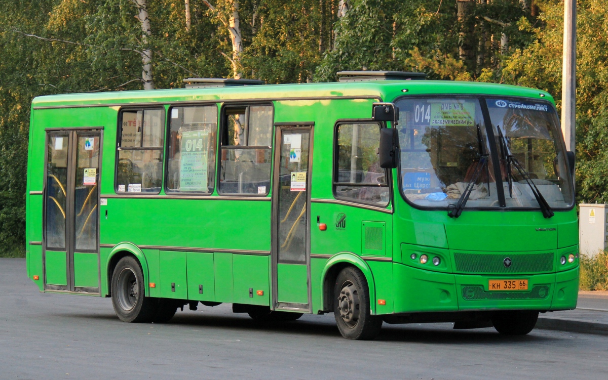 Свердловская область, ПАЗ-320414-04 "Вектор" (1-2) № КН 335 66