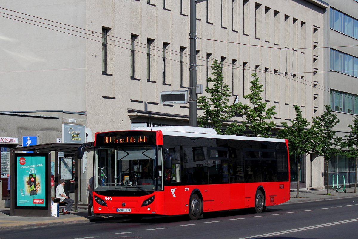 Літва, TEMSA Avenue LF12 № 519