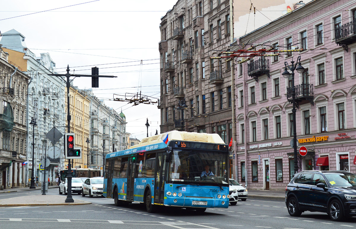 Санкт-Петербург, ЛиАЗ-5292.71 № 7506