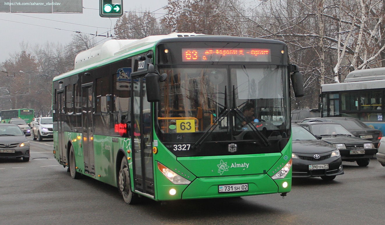 Алматы, Zhong Tong LCK6125HGAN № 3327