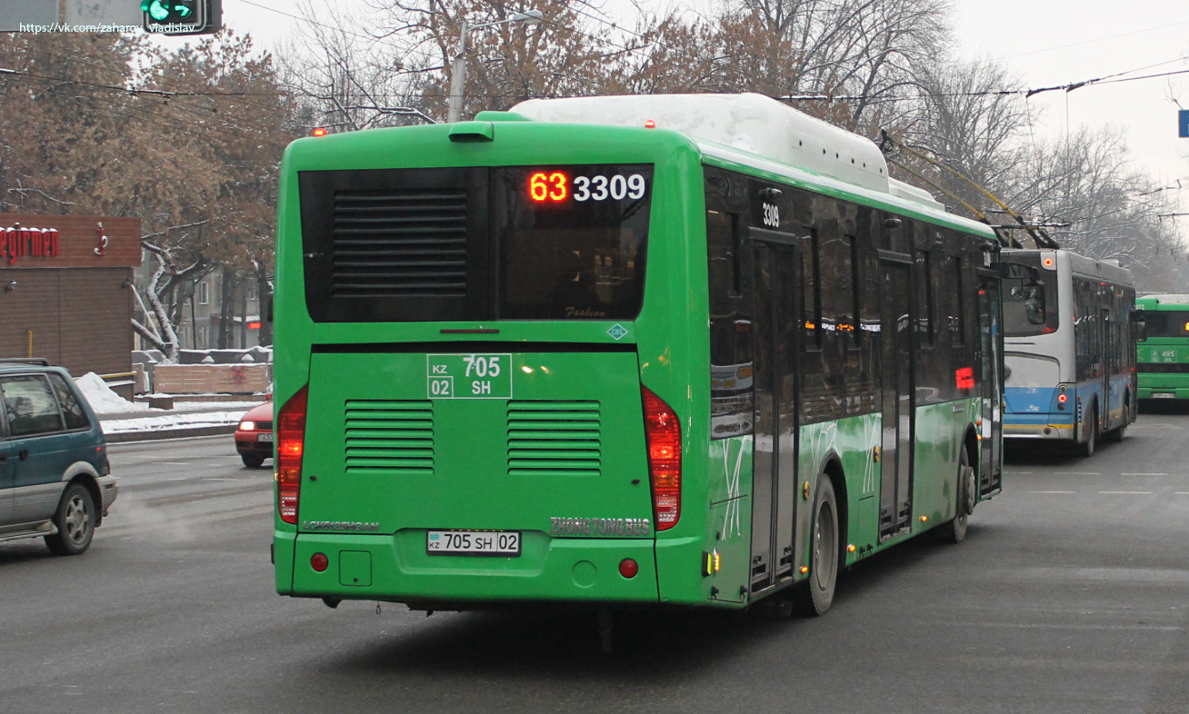 Алматы, Zhong Tong LCK6125HGAN № 3309