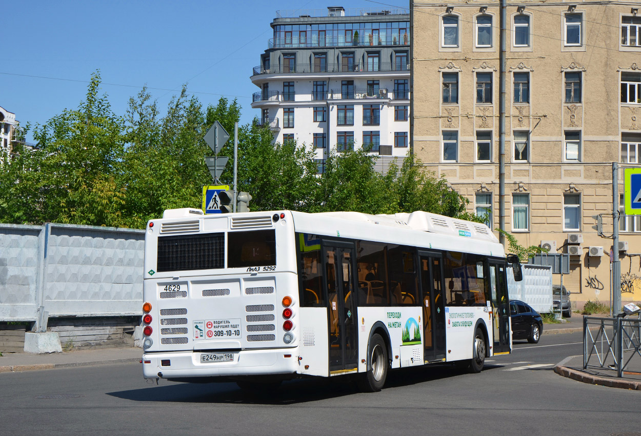 Sankt Peterburgas, LiAZ-5292.67 (CNG) Nr. 4629