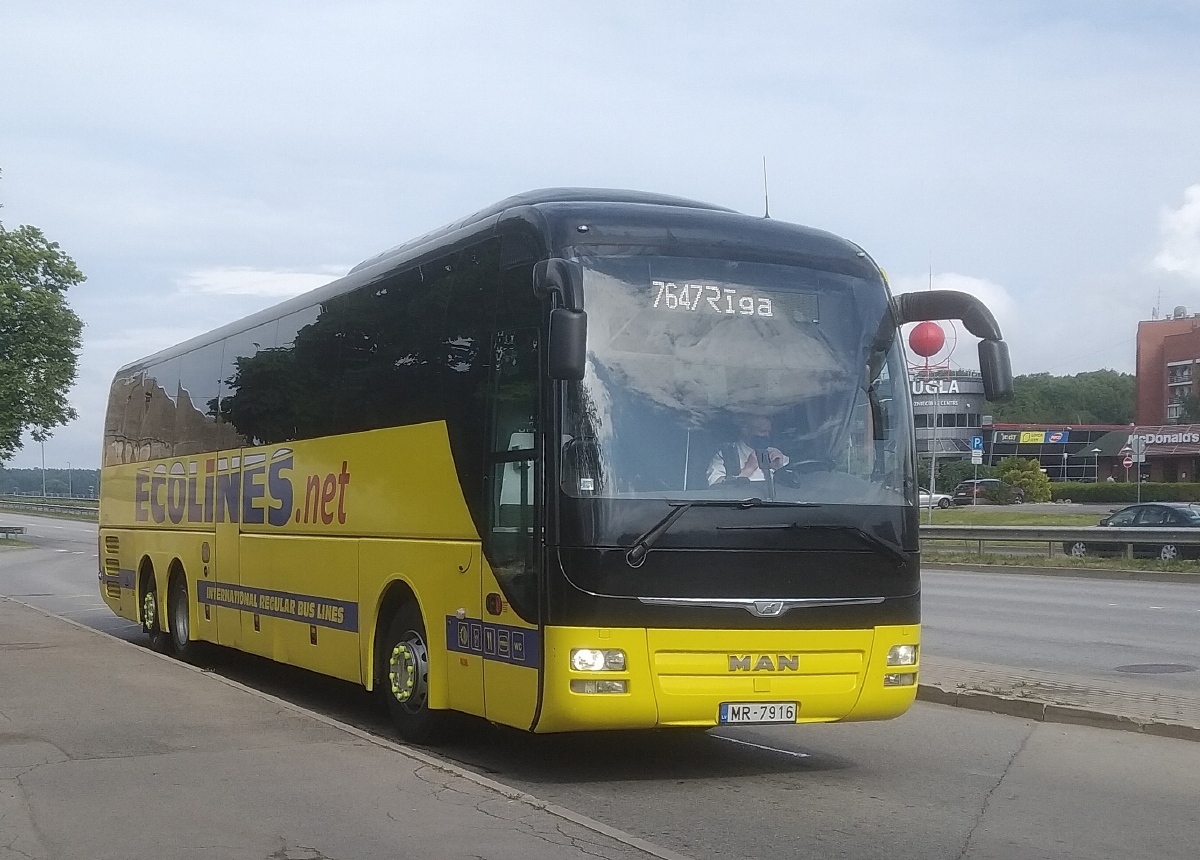 Латвия, MAN R08 Lion's Coach L RHC444 L № 338