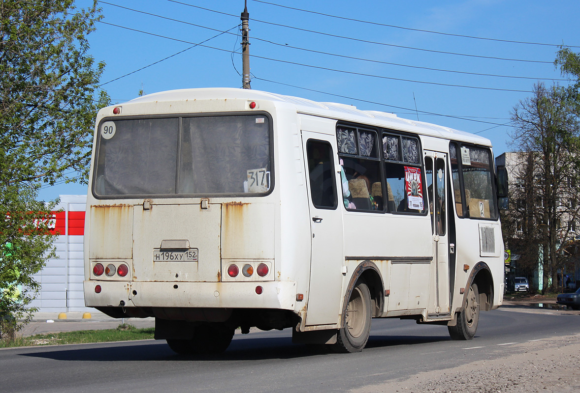 Ніжагародская вобласць, ПАЗ-32053 № Н 196 ХУ 152