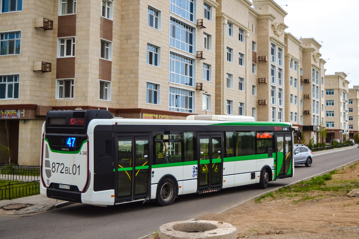 Астана, IVECO Urbanway 12M (СарыаркаАвтоПром) № A346