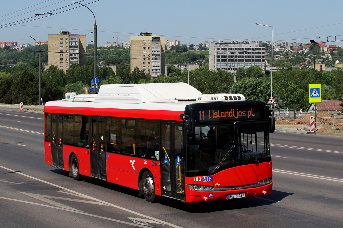 Литва, Solaris Urbino III 12 CNG № 783