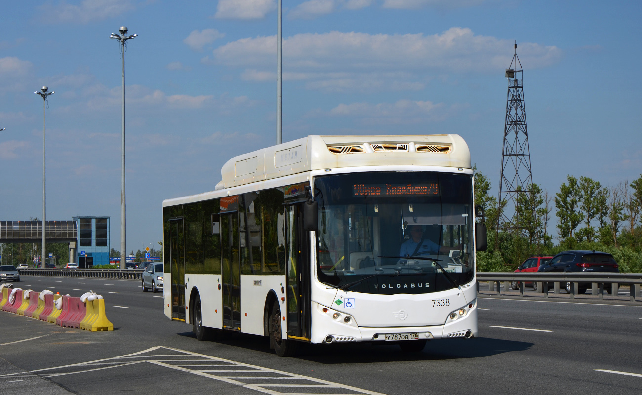 Санкт-Петербург, Volgabus-5270.G2 (CNG) № 7538