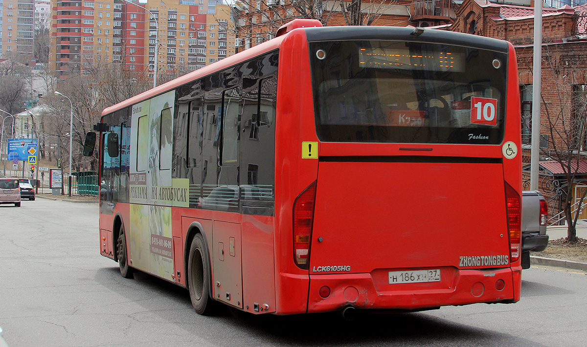 Хабаровский край, Zhong Tong LCK6105HGC Fashion № Н 186 ХН 27