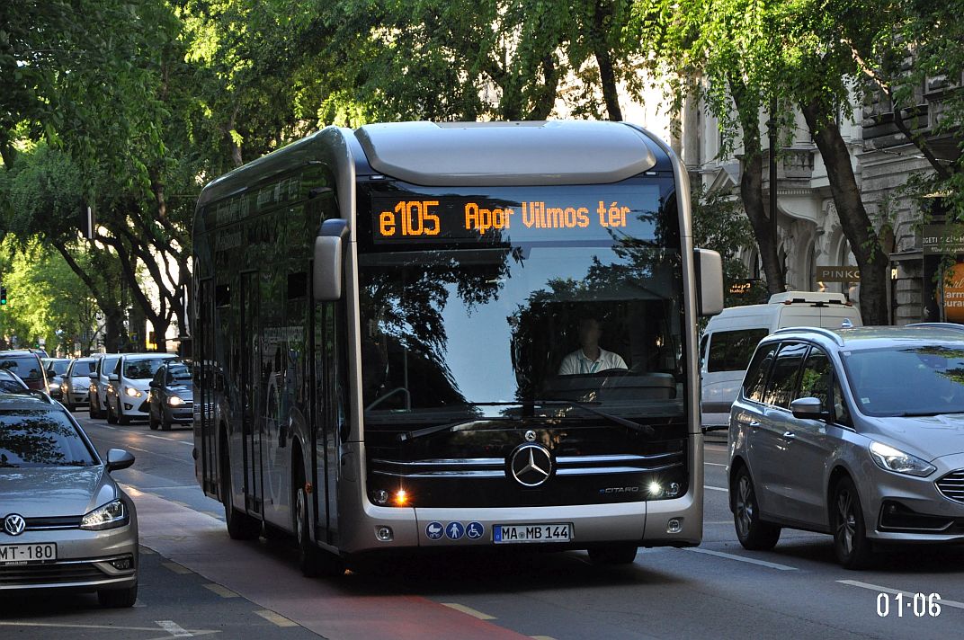 Венгрия, Mercedes-Benz eCitaro № MA-MB 144