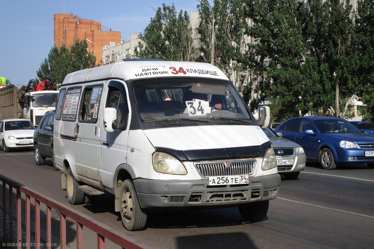 Volgograd region, GAZ-322131 (X89-BF3) # А 256 ТЕ 34