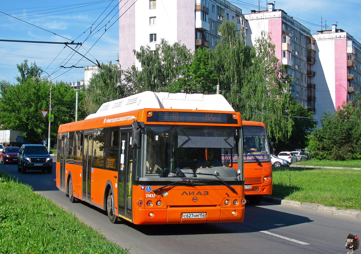 Нижегородская область, ЛиАЗ-5292.67 (CNG) № 21470