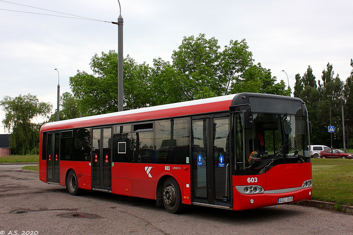 Литва, Solaris Urbino II 12 № 603