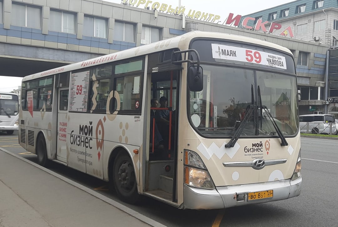 Приморский край, Hyundai New Super AeroCity 1F/L № ВО 861 25