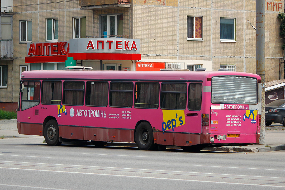 Днепропетровская область, Mercedes-Benz O345 № AE 0971 AB