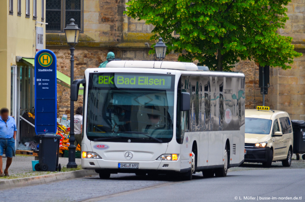 Нижняя Саксония, Mercedes-Benz O530Ü Citaro facelift Ü № SHG-R 691