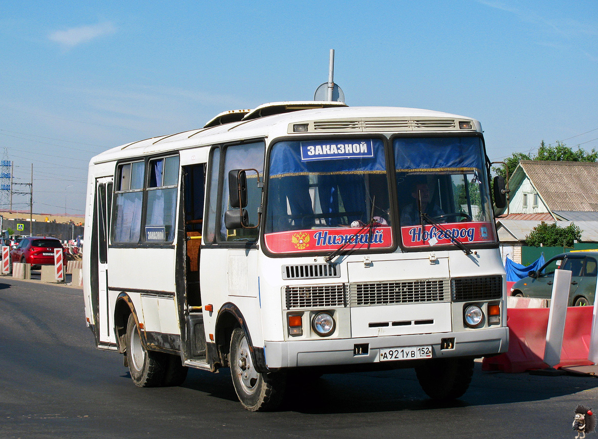 Nizhegorodskaya region, PAZ-32054 # А 921 УВ 152