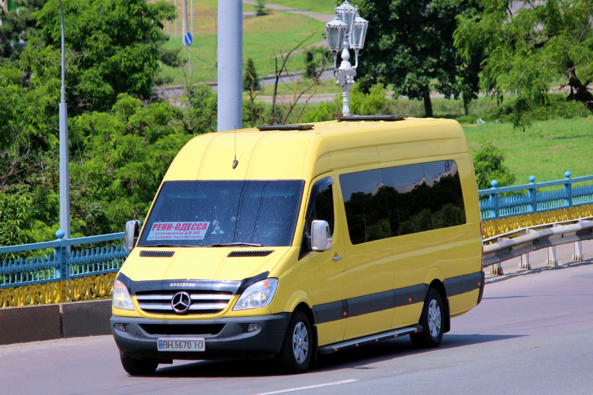 Одесская область, Mercedes-Benz Sprinter W906 319CDI № BH 5670 IO