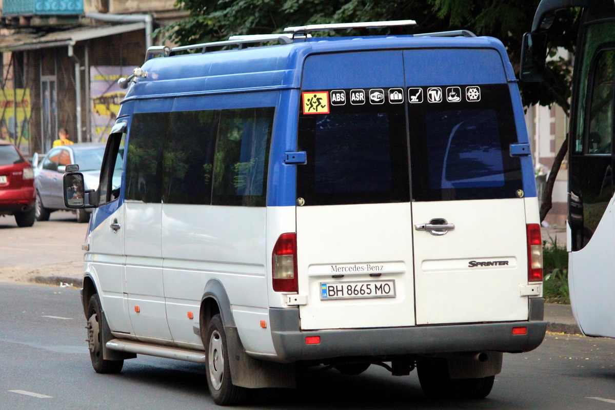 Obwód odeski, Mercedes-Benz Sprinter W904 412D Nr BH 8665 MO