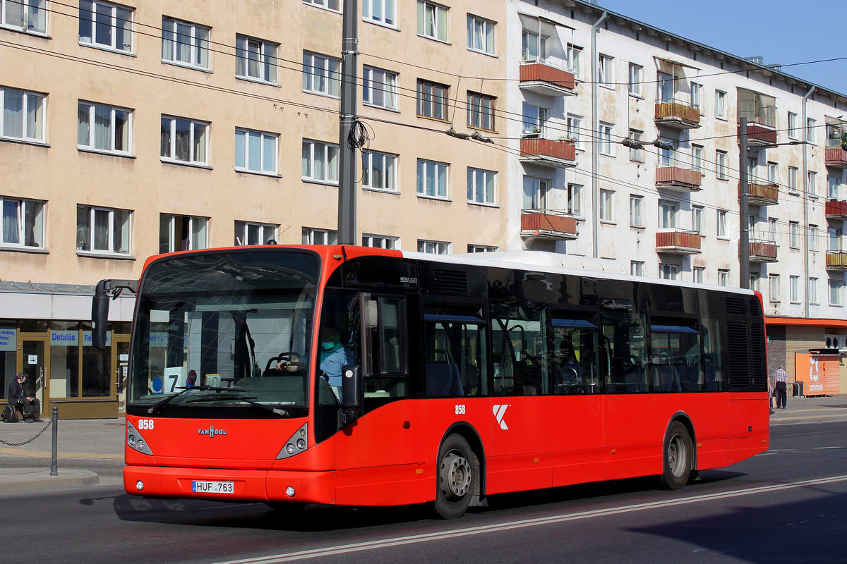 Литва, Van Hool New A330 № 858