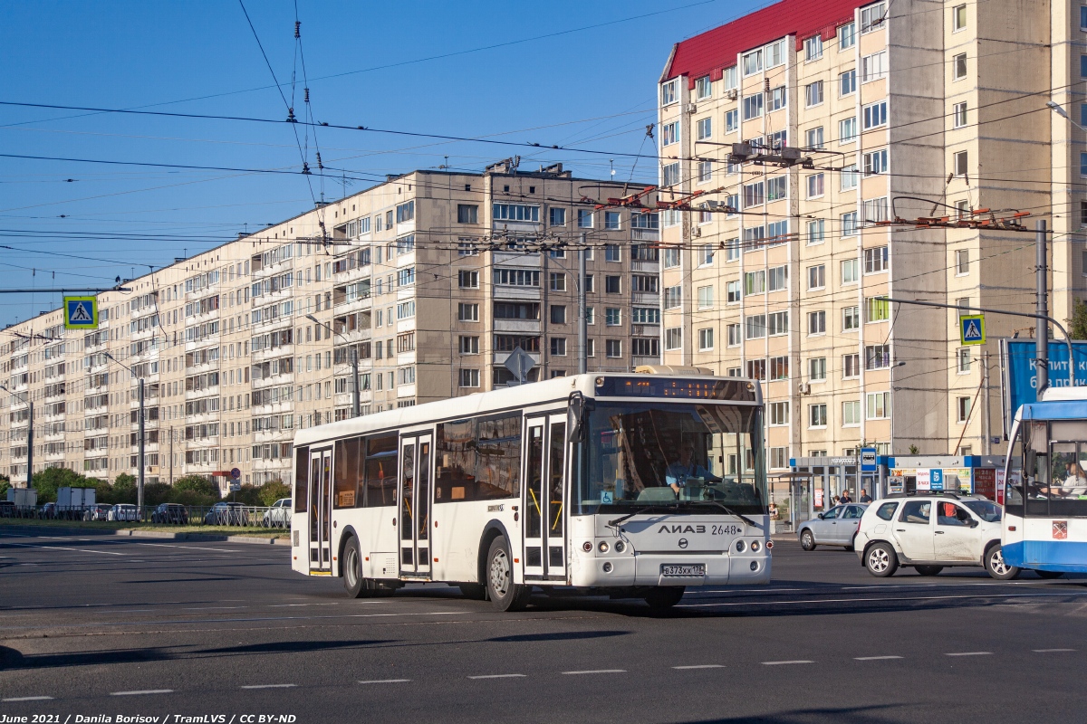 Санкт-Петербург, ЛиАЗ-5292.60 № 2648