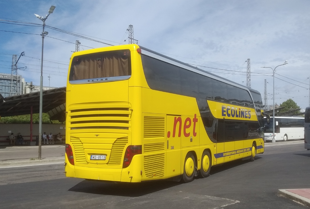 Латвия, Setra S431DT № 344