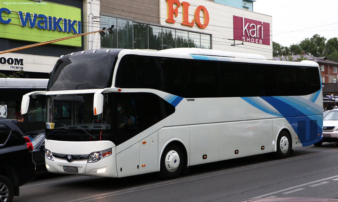 Алматы, Yutong ZK6127H № 653 ABV 02