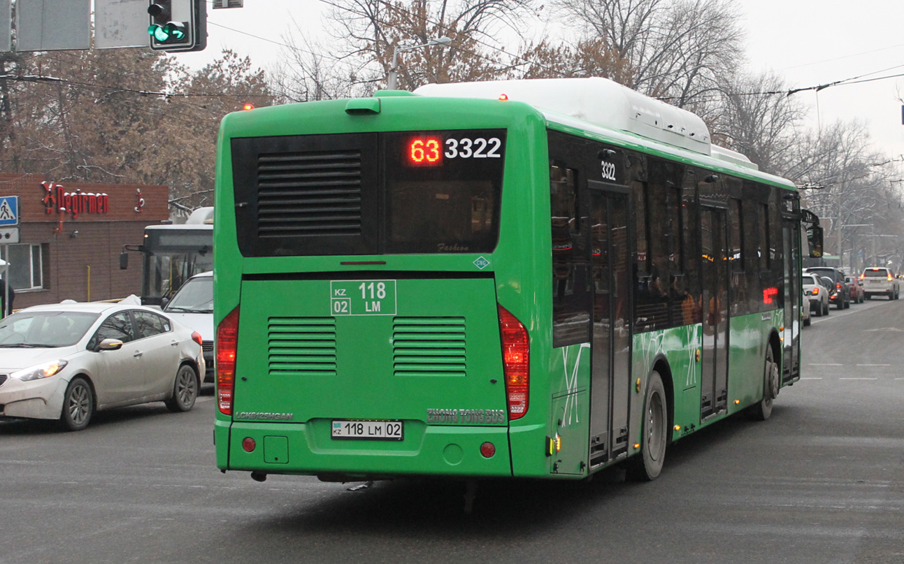 Алматы, Zhong Tong LCK6125HGAN № 3322