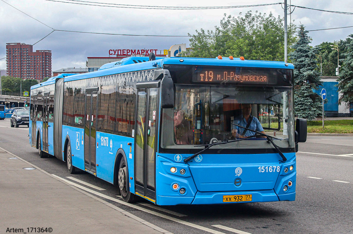 Москва, ЛиАЗ-6213.65 № 151678