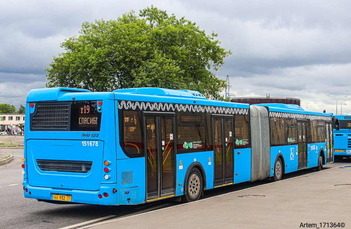 Москва, ЛиАЗ-6213.65 № 151678