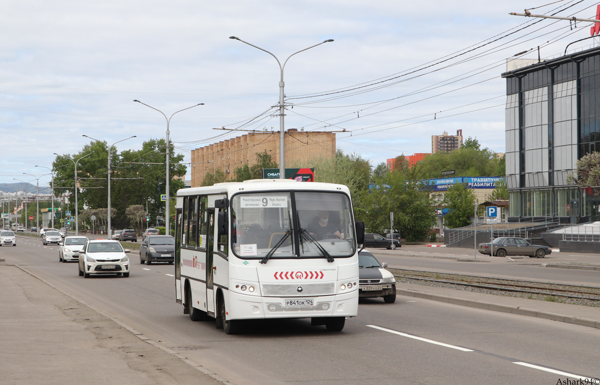 Красноярский край, ПАЗ-320302-22 "Вектор" № Р 841 ОК 124 Красноярский край, ПАЗ-320302-22 "Вектор" № Р 841 ОК 124