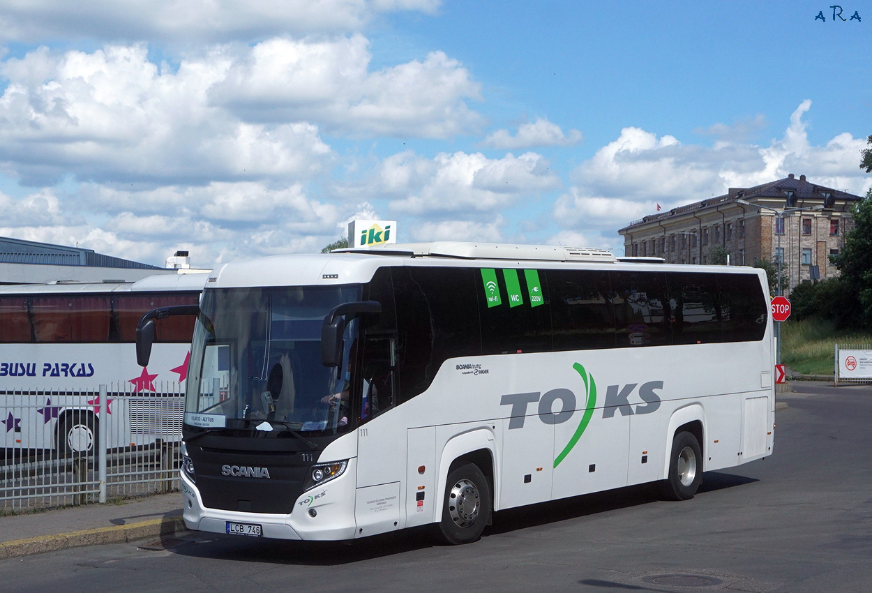 Литва, Scania Touring HD 12.0 № 111