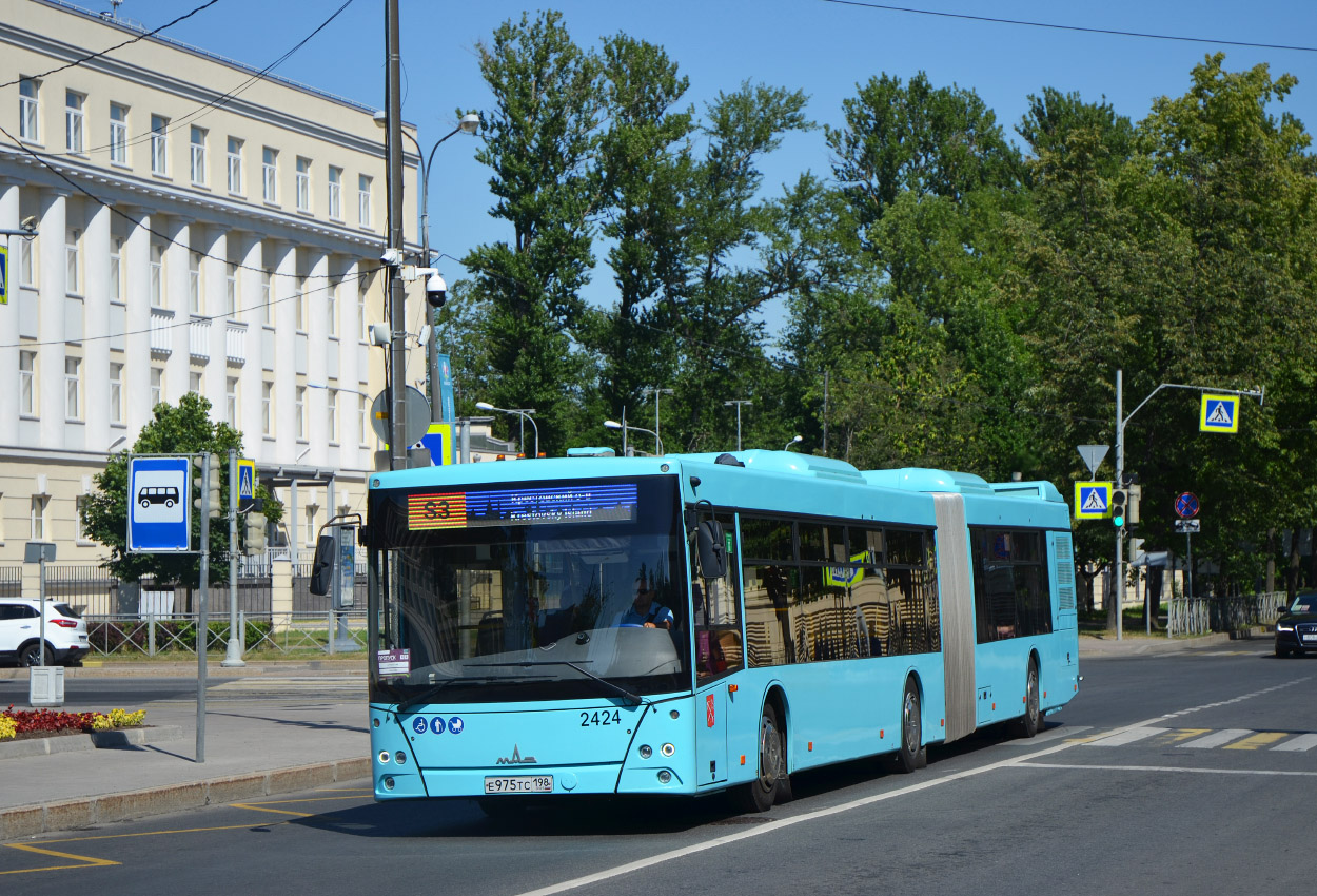 Санкт-Петербург, МАЗ-216.066 № 2424