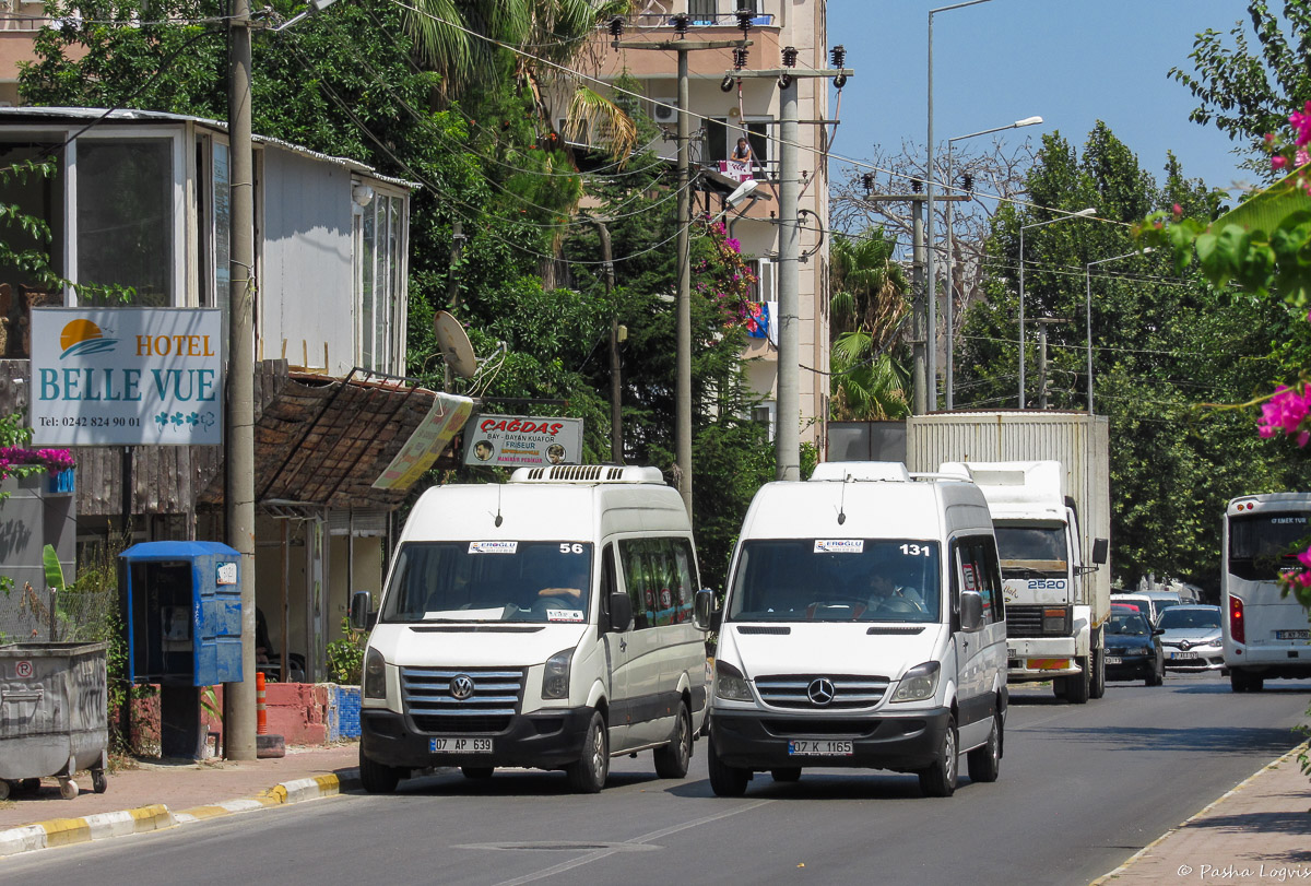 Турция, Volkswagen Crafter № 56; Турция, Mercedes-Benz Sprinter № 131