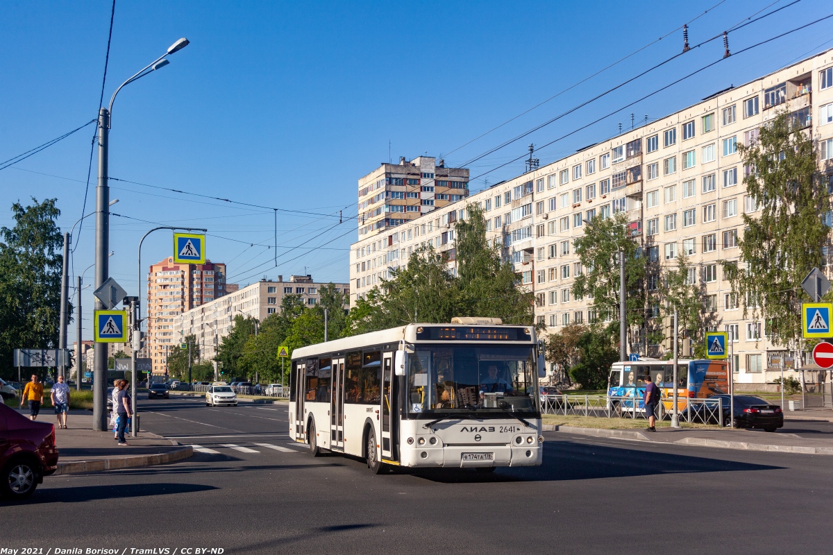 Санкт-Петербург, ЛиАЗ-5292.60 № 2641