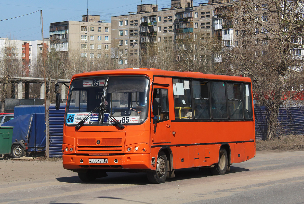 Нижегородская область, ПАЗ-320402-05 № К 993 ТУ 152