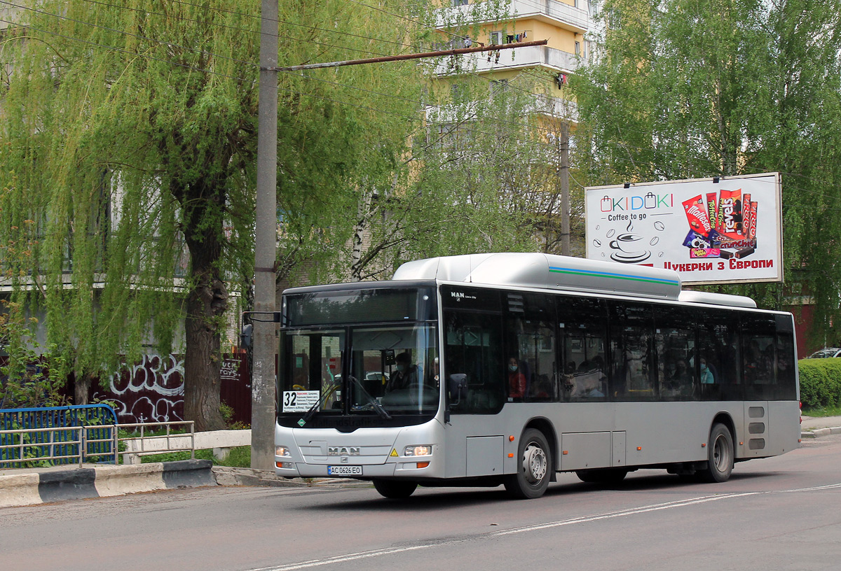 Волынская область, MAN A21 Lion's City NL313 CNG № 07