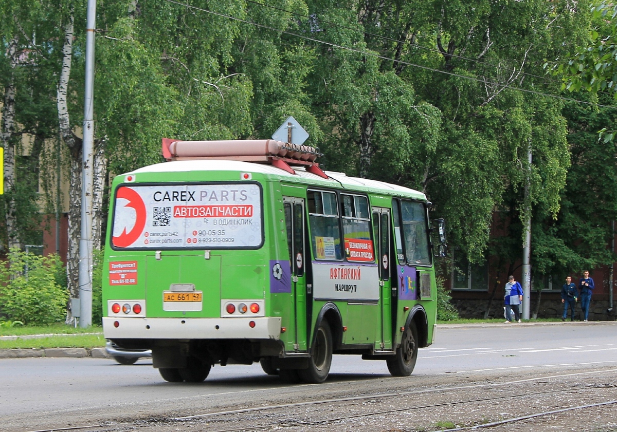 Кемеровская область - Кузбасс, ПАЗ-32054 № 661