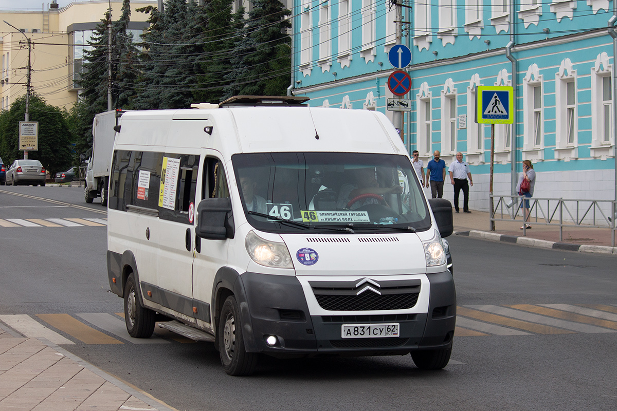 Рязанская область, Нижегородец-2227W (Citroёn Jumper) № А 831 СУ 62