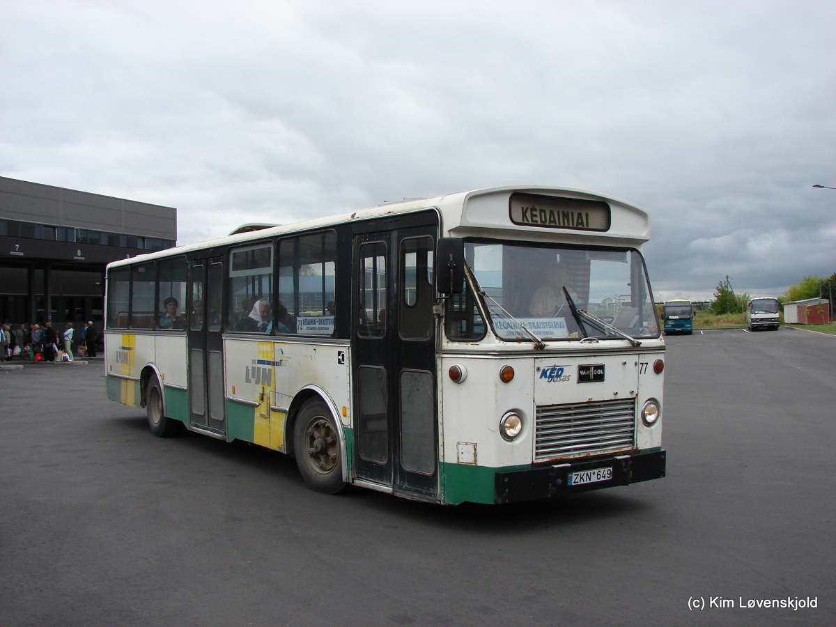 Литва, Van Hool 409 AU95 № 77