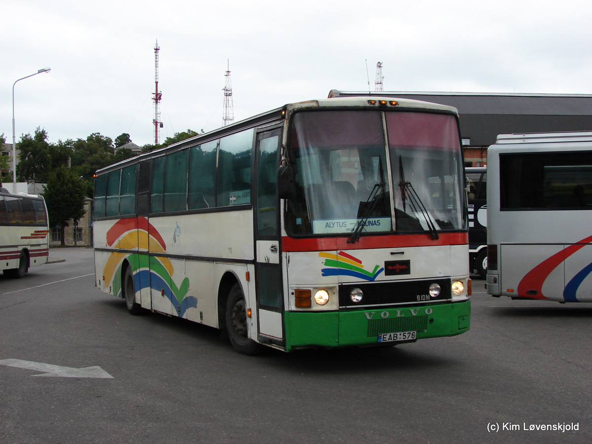 Литва, Van Hool T8 Alizée 310 № 70