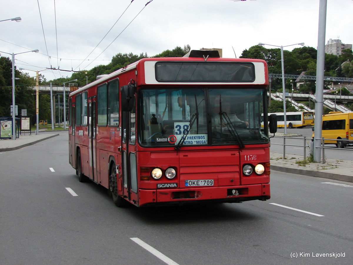 Литва, Scania CN113CLB № 136