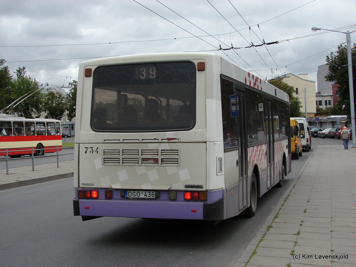 Литва, Berkhof Europa 2000NL № 734