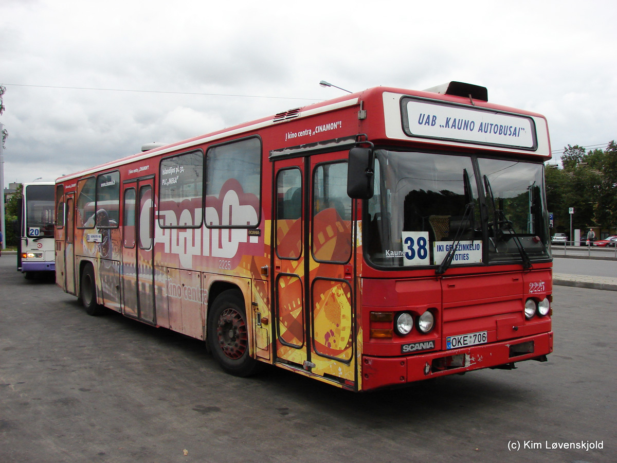 Литва, Scania CN113CLB № 225