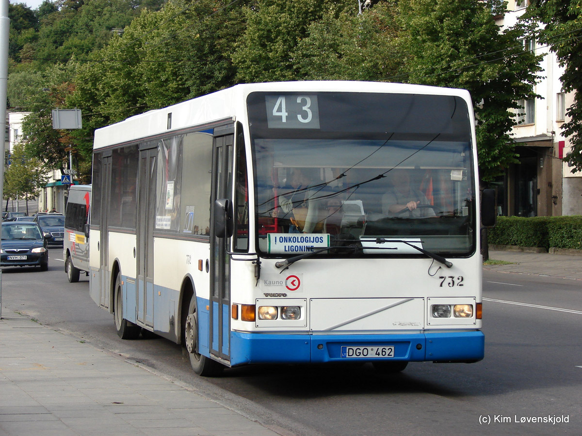 Литва, Berkhof Europa 2000NL № 732