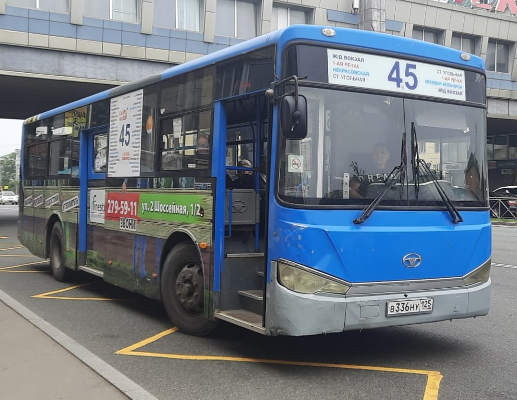 Приморский край, Daewoo New BS106 № В 336 НУ 125