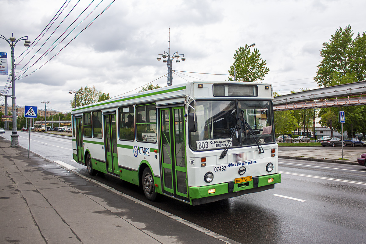 Москва, ЛиАЗ-5256.25 № 07482