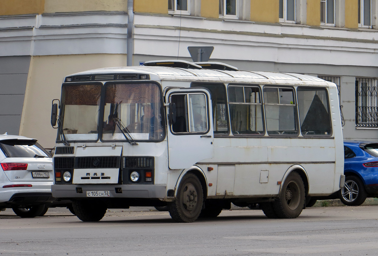 Нижегородская область, ПАЗ-32053 № С 105 СН 52