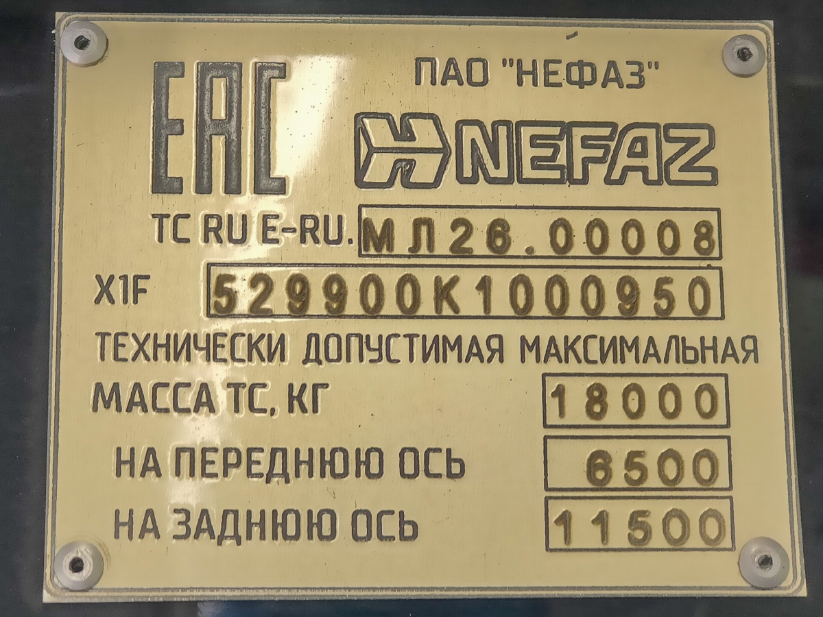 Москва, НефАЗ-5299-40-52 № 161274