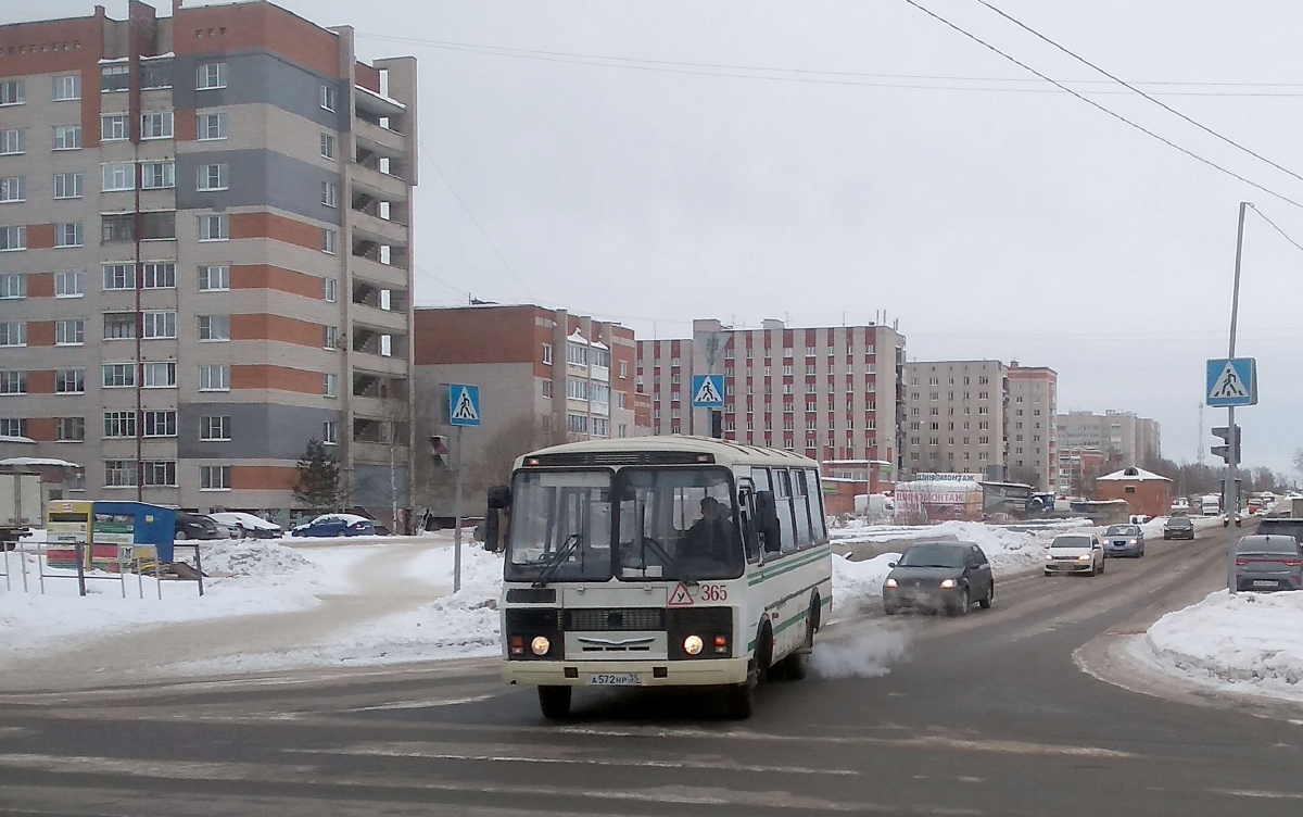 Вологодская область, ПАЗ-32053 № 365